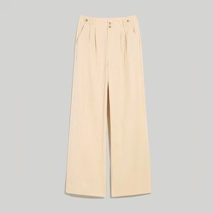Madewell Harlow Wide-leg pant in Harvest Moon sz 0